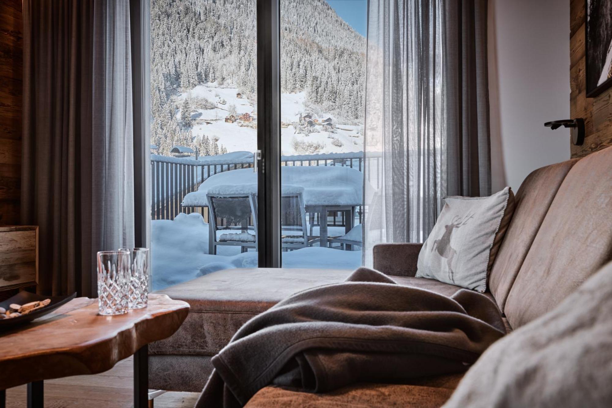 Das Luxurioese Chalet-Apartment In Der Residenz Silvretta - Inklusive Silvretta Card Premium See Exterior photo
